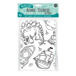 Ausmal-Tischdecke „Entdecker“