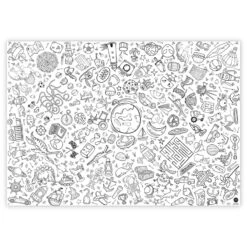 Ausmal-Tischdecke „Entdecker“ -Kinderspielzeug 054 3