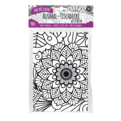Ausmal-Tischdecke „Mandala“