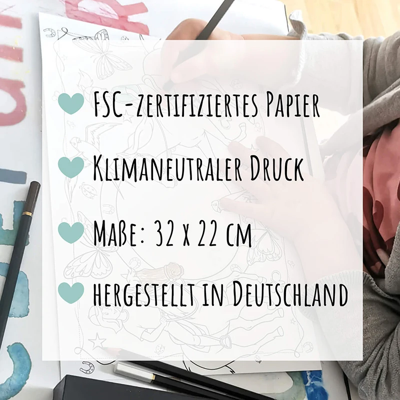 Platzsets „Motiv-Mix I“ Zum Ausmalen 8 Platzsets „Motiv-Mix I“ Zum Ausmalen – Bild 6