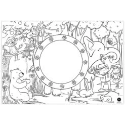 Platzsets „Motiv-Mix II“ Zum Ausmalen -Kinderspielzeug 110 4