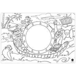 Platzsets „Motiv-Mix II“ Zum Ausmalen -Kinderspielzeug 110 5