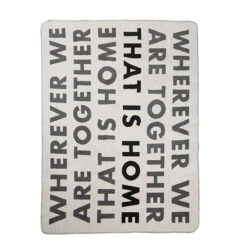 Decke „Wherever We Are Together“