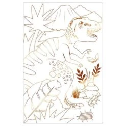 Meri-Meri Ausmalposter „Königreich Der Dinosaurier“ Von Meri Meri 9 Meri-Meri Ausmalposter „Königreich Der Dinosaurier“ Von Meri Meri -Kinderspielzeug 3DinosaurKingdomColouringPosters3