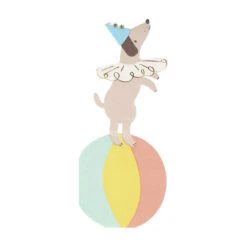 Meri-Meri Zirkushund-Servietten Von Meri Meri -Kinderspielzeug Circus Dog Napkins