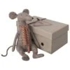 Kuschelmaus „Cool Rat“ (H 29 Cm) -Kinderspielzeug Cool Rat Grey 2