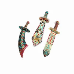 Djeco Mosaik-Piratenschwerter „Wie Ein Pirat“ 9 Djeco Mosaik-Piratenschwerter „Wie Ein Pirat“ -Kinderspielzeug DIYMosaikPiratenschwert3