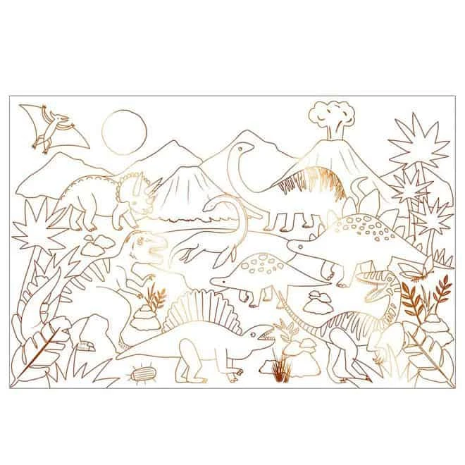 Meri-Meri Ausmalposter „Königreich Der Dinosaurier“ Von Meri Meri 6 Meri-Meri Ausmalposter „Königreich Der Dinosaurier“ Von Meri Meri – Bild 4