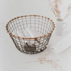 Draht-Korb „Buntes Leben“ 10 Draht-Korb „Buntes Leben“ -Kinderspielzeug Drahtkorb BuntesLeben1