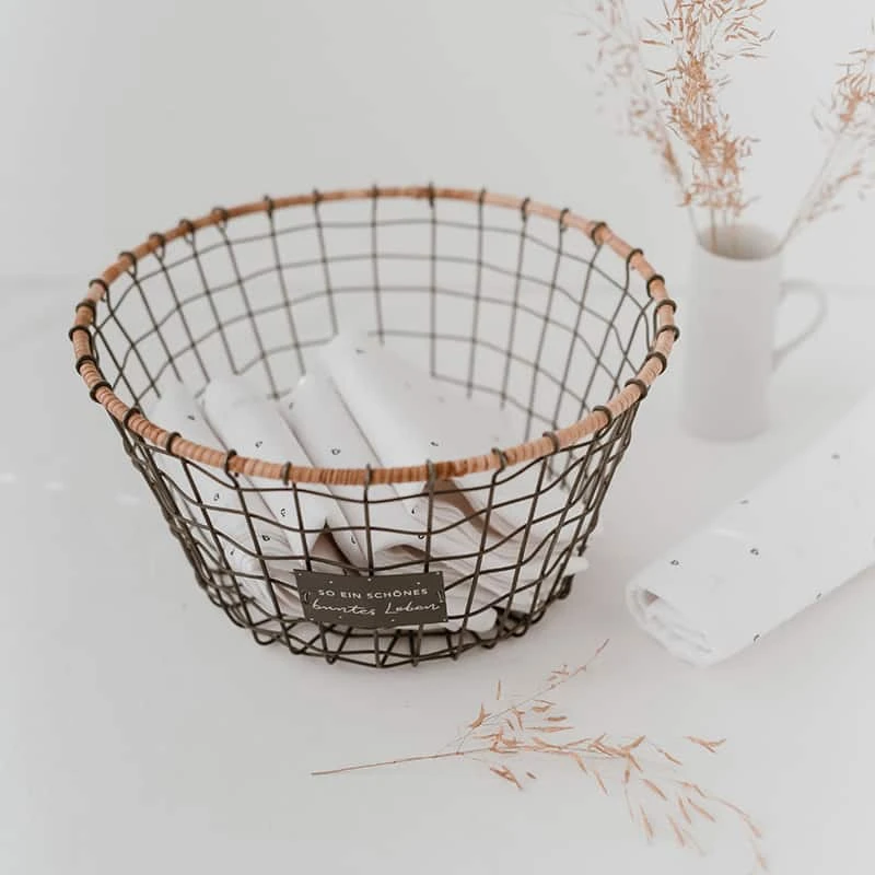 Draht-Korb „Buntes Leben“ 6 Draht-Korb „Buntes Leben“ – Bild 4