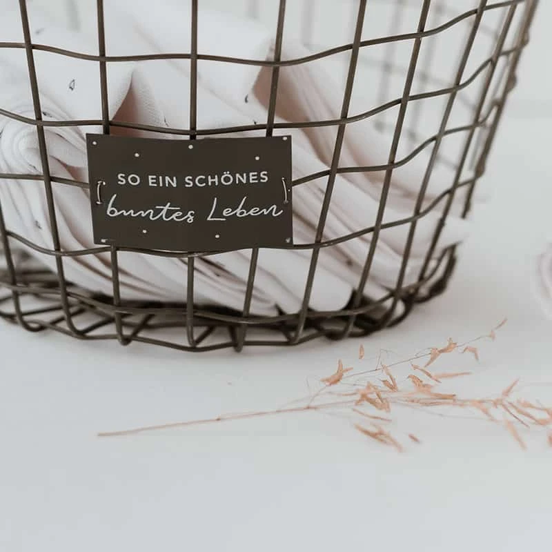 Draht-Korb „Buntes Leben“ 5 Draht-Korb „Buntes Leben“ – Bild 3