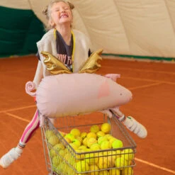 Partydeco Folienballon Schweinchen