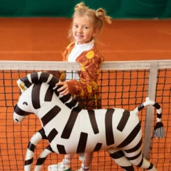 Partydeco Folienballon Zebra -Kinderspielzeug FB121 02 S