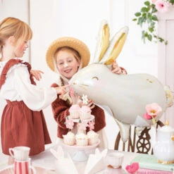 Partydeco Folienballon Hase