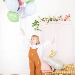 Partydeco Folienballon Hase -Kinderspielzeug FB189 12 S