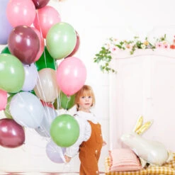 Partydeco Folienballon Hase -Kinderspielzeug FB189 13 S