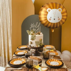 Partydeco Folienballon Löwe 8 Partydeco Folienballon Löwe -Kinderspielzeug FB208 03 S