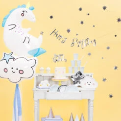 Partydeco Folienballon Einhorn 8 Partydeco Folienballon Einhorn -Kinderspielzeug FB25 03 S