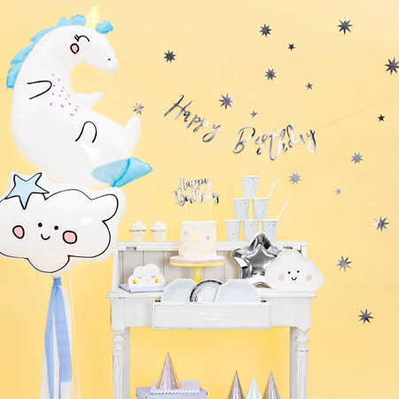 Partydeco Folienballon Einhorn 5 Partydeco Folienballon Einhorn – Bild 3