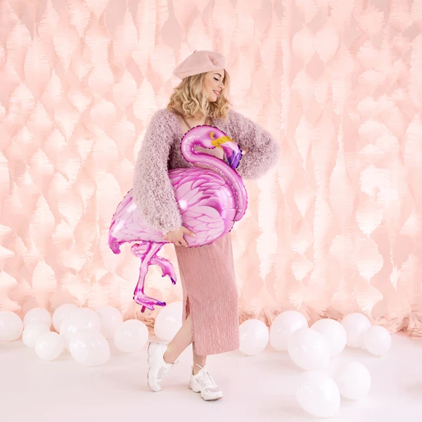 Partydeco Folienballon Flamingo 7 Partydeco Folienballon Flamingo – Bild 5