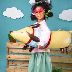 Partydeco Folienballon Dackel 16 Partydeco Folienballon Dackel -Kinderspielzeug FB60 07 S