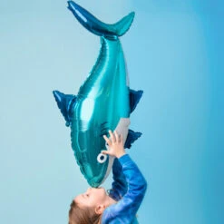 Partydeco Folienballon Hai 19 Partydeco Folienballon Hai -Kinderspielzeug FB69 09 S