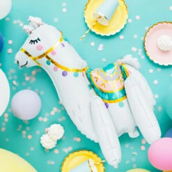 Partydeco Folienballon Lama