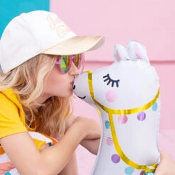 Partydeco Folienballon Lama -Kinderspielzeug FB73 03 S