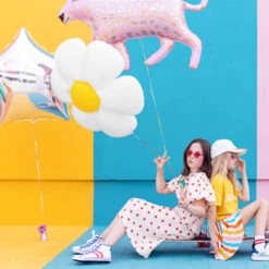 Partydeco Folienballon Leopard -Kinderspielzeug FB88 03 S