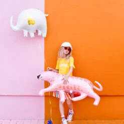 Partydeco Folienballon Leopard -Kinderspielzeug FB88 06 S