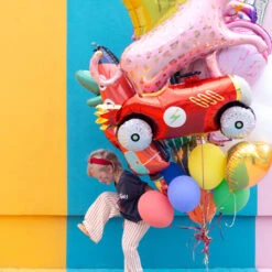 Partydeco Folienballon Leopard -Kinderspielzeug FB88 09 S