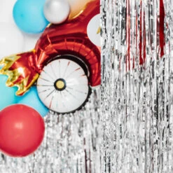 Partydeco Folienballon Auto -Kinderspielzeug FB90 04 S