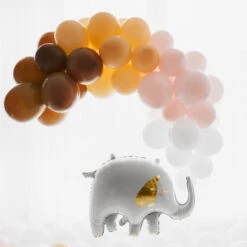 Partydeco Folienballon Elefant -Kinderspielzeug FB91 06 S
