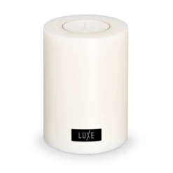 LUXE Trend Dauerkerze / Teelichthalter (100 Mm Durchmesser) -Kinderspielzeug FL LUXE trend LXT 150 100 WH web small