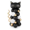 Partydeco Ballon Bouquet „Katze“ (schwarz)