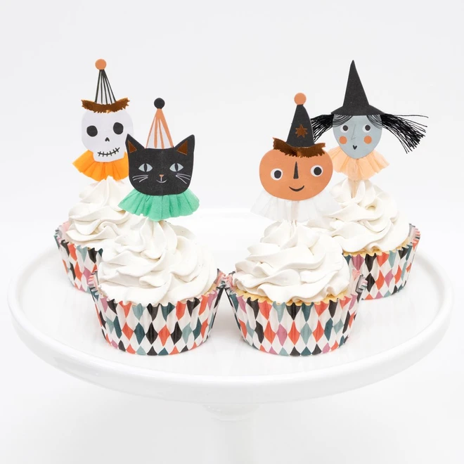 Halloween-Figuren-Cupcake-Kit Von Meri Meri 4 Halloween-Figuren-Cupcake-Kit Von Meri Meri – Bild 2