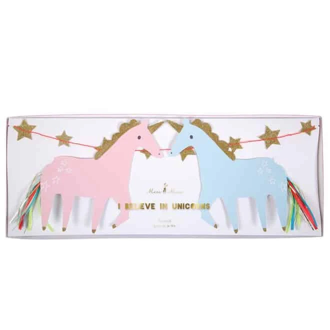 Meri-Meri „I Believe In Unicorns“-Girlande Von Meri Meri 5 Meri-Meri „I Believe In Unicorns“-Girlande Von Meri Meri – Bild 3