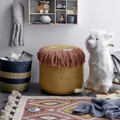 Schaukel-Lama Kinto -Kinderspielzeug KintoRockingToy LamaWhite1