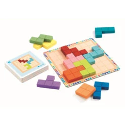 Djeco Knobelspiel „Polyssimo“ -Kinderspielzeug Knobelspiel Polyssimo 2 1