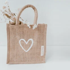 Mini-Jutetasche „Herz“ -Kinderspielzeug MiniTascheHerz2