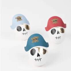 Meri-Meri Totenkopf Überraschungsbälle Von Meri Meri -Kinderspielzeug PirateSkullsSurpriseBalls
