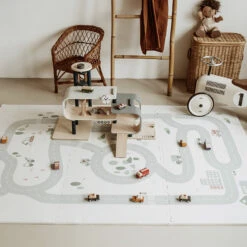 2-in-1 EEVAA-Spielmatte „Roadmap“ Von Play&Go -Kinderspielzeug Play Go Roadmap IMG 5703annebergenfotografie
