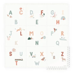 2-in-1 EEVAA-Spielmatte „Alphabet“ Von Play&Go -Kinderspielzeug PlayandGo EEVAA alphabet foam playmat front view