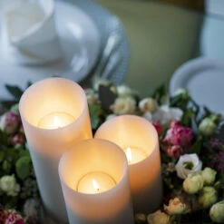 LUXE Insert Dauerkerze / Teelichthalter (80 Mm Durchmesser) 15 LUXE Insert Dauerkerze / Teelichthalter (80 Mm Durchmesser) -Kinderspielzeug SB Luxe P Schneeberger 20201016 1 2 3