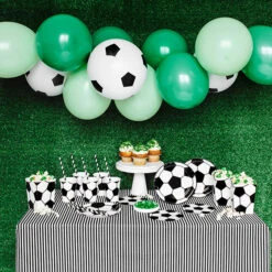 Partydeco Partydeko-Set „Fußball“