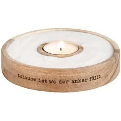 Sandlicht „Zuhause Ist Wo Der Anker Fällt“