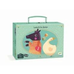 Djeco Nomad Ludo & Co Junior Spiele-Koffer