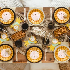 Partydeco Pappteller „Löwe“ -Kinderspielzeug TPP76 04 S