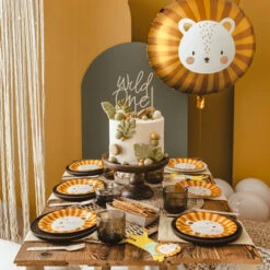 Partydeco Pappteller „Löwe“ -Kinderspielzeug TPP76 06 S