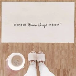 Fußmatte „Die Kleinen Dinge“ (waschbar)